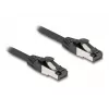 Sieťový kábel DeLOCK 80572 RJ-45 Cat8.1 2 m čierny