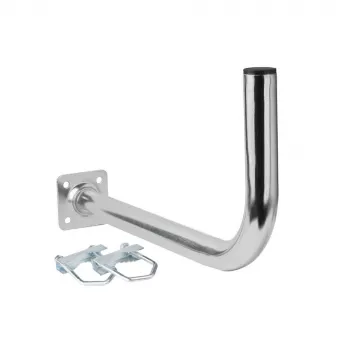 Uhlový držiak Extralink L500 balkónový držiak rukoväte U-strmeň M8 nerezová oceľ