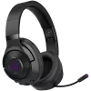 Lorgar Noah 702 (LRG-GHS702) bezdrôtový herný headset, Bluetooth 5.3, USB prijímač, 3,5 mm AUX, 40 mm meniče, 1000 mAh, RGB, čierny