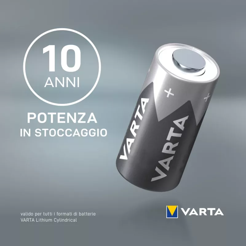 Varta Lithium CR123A 3V 1600mAh batéria do fotoaparátu