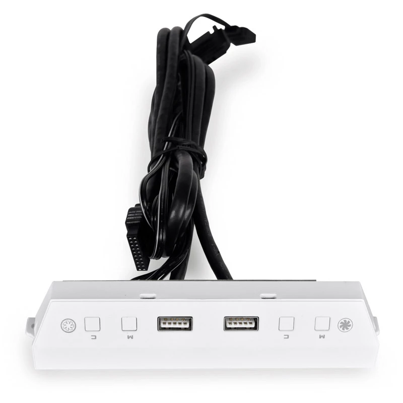 Lian Li LAN216-1W I/O panel s ARGB kontrolérom pre LANCOOL 216, biely