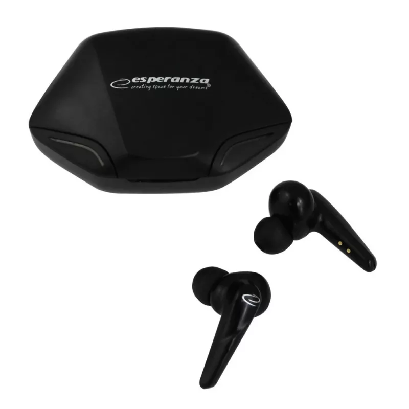 Esperanza EH231K slúchadlá/headset bezdrôtové in-ear hovory/hudba micro-USB Bluetooth čierne