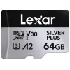 MicroSD karta Lexar 64 GB UHS-I trieda 3 SILVER PLUS