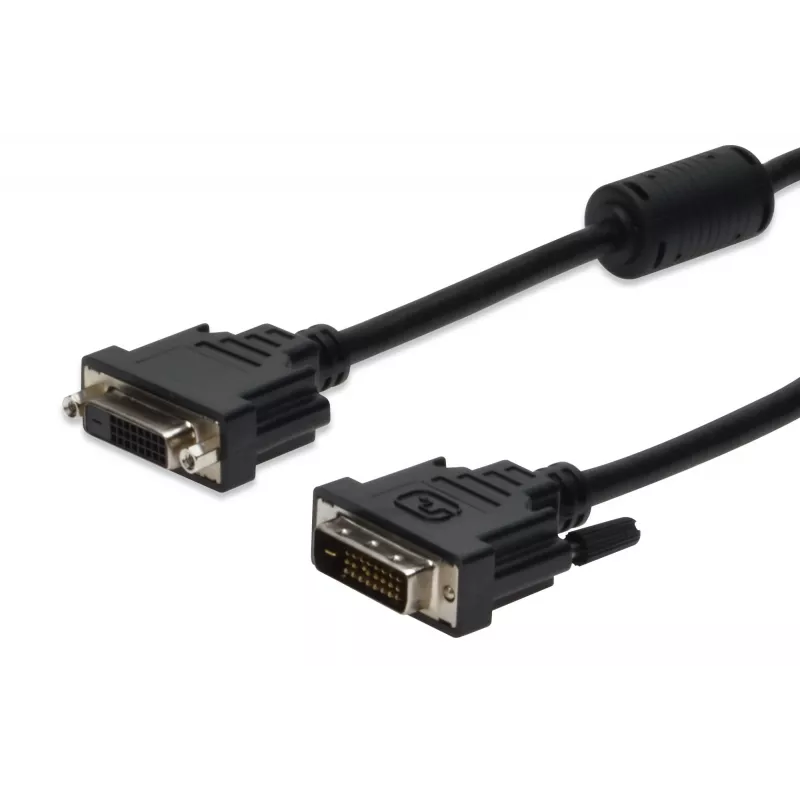 DIGITUS DVI-D predlžovací kábel 2 m, DVI-D na DVI-D, čierny
