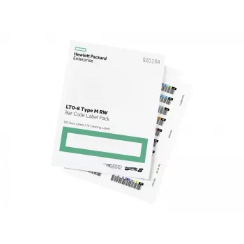 Hewlett Packard Enterprise HPE LTO-8 Ultrium RW sada čiarových etikiet (Q2015A)