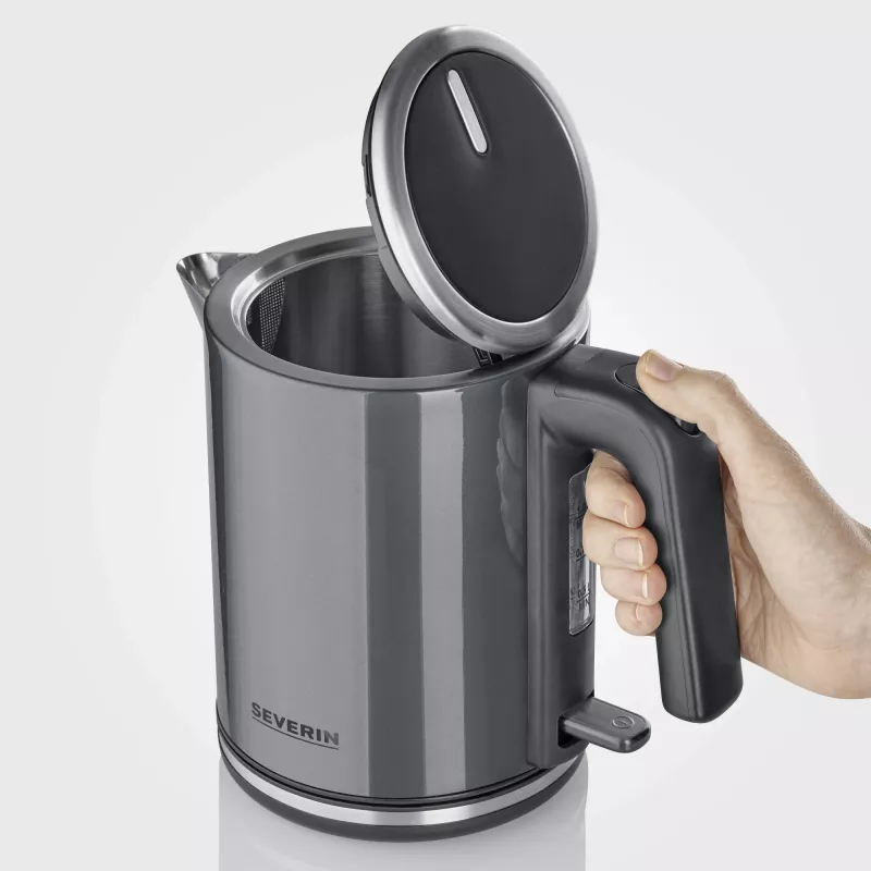Elektrická kanvica Severin 2400 W antracitová čierna