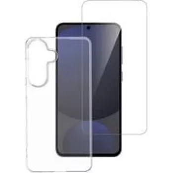 4smarts 360° ochranná sada pre Samsung Galaxy S26 - transparentná (541739)