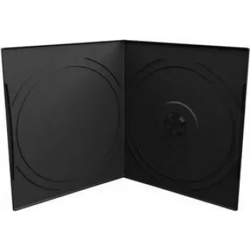 MEDIARANGE BOX10 - puzdro na DVD - 1 disk - čierne - plast - 120 mm - 125 mm