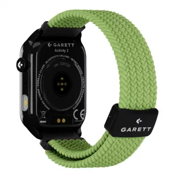 Smartwatch Garett Activity 3 čierny — základné fitness a oznamovacie funkcie