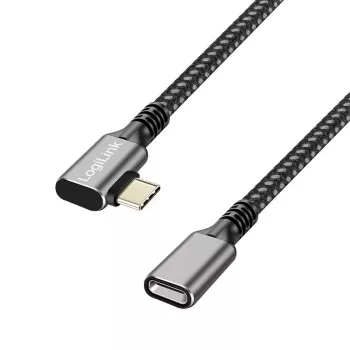 USB 3.2 Gen2 Type-C na USB-C konektor samica, PD, AV, 0,5 m