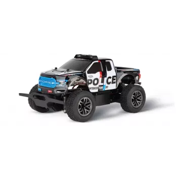 Autíčko na diaľkové ovládanie CARRERA Ford F-150 Raptor Police 2,4-GHz-RC-model