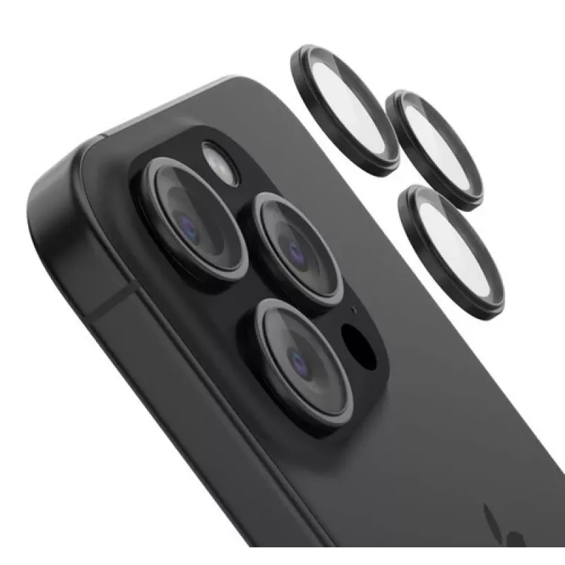 Tvrdené sklo ochrana kamery Belkin pre iPhone 15 Pro / 15 Pro Max OVA180HQBK