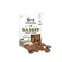 BRIT Meat Jerky Coins Rabbit maškrta pre psov 80 g