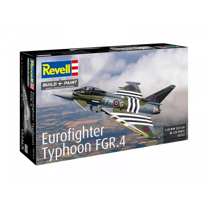 REVELL Eurofighter Typhoon FGR.4 1:48 plastový model stavebnica