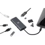 XtremeMac XWH-HUB8-13 rozbočovač rozhraní USB Type-C 40000 Mbit/s sivý (XWH-HUB8-13)