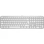 Logitech Master Series MX Keys S pre Mac - klávesnica - plná veľkosť - podsvietená - bezdrôtová - Bluetooth LE - AZERTY - francúzska - svetlosivá (920-011626)