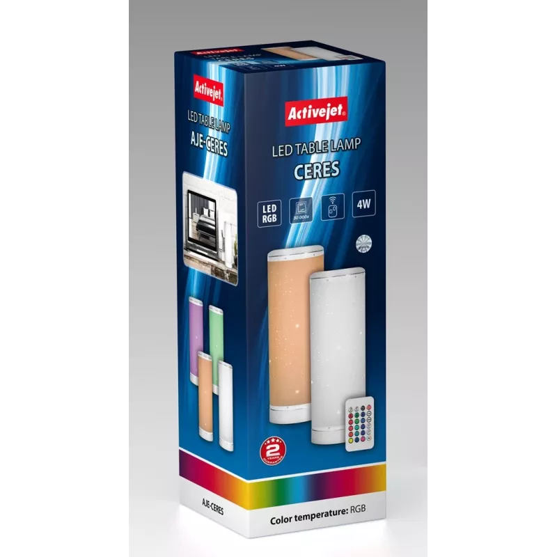 Activejet LED dekoračná lampa AJE-CERES RGB