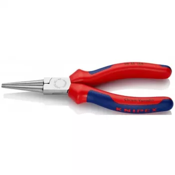 KNIPEX 30 35 160 – ploché ihličkové kliešte – 2,5 mm – 4,1 cm – oceľ – modrá/červená – 16 cm