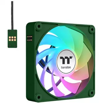 Thermaltake CT140 EX Reverse ARGB Sync ventilátor 14 cm Racing Green 3 kusy