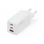 Nástenná nabíjačka DIGITUS DA-10303 67W GaN, 2× USB-C + 1× USB-A, 100–240V, biela