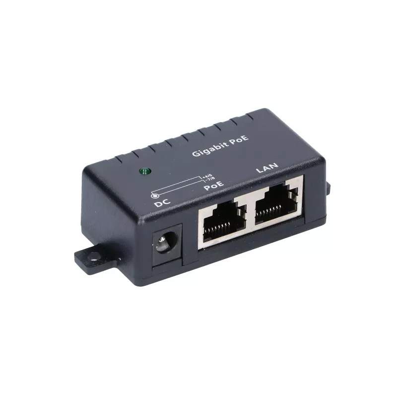 Gigabit PoE injektor Extralink 1 port, 1x 1000Mb/s RJ45, Cube