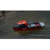 Amewi záchranný čln 26117 — Brushless prúdový pohon, 320 mm, čierna/červená