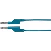 Merací vodič Voltcraft MS5/BL 4 mm banánový konektor samec, 5,00 m, modrý