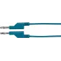 Merací vodič Voltcraft MS5/BL 4 mm banánový konektor samec, 5,00 m, modrý