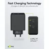 Interiérová nabíjačka Goobay 61757 rýchle nabíjanie USB Type-C 2 porty čierna