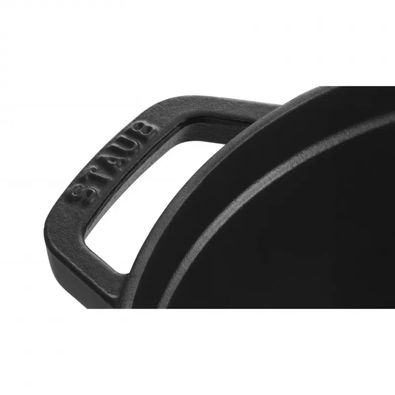Staub La Cocotte 20cm okrúhly, čierny, liatina (40509-487-0)