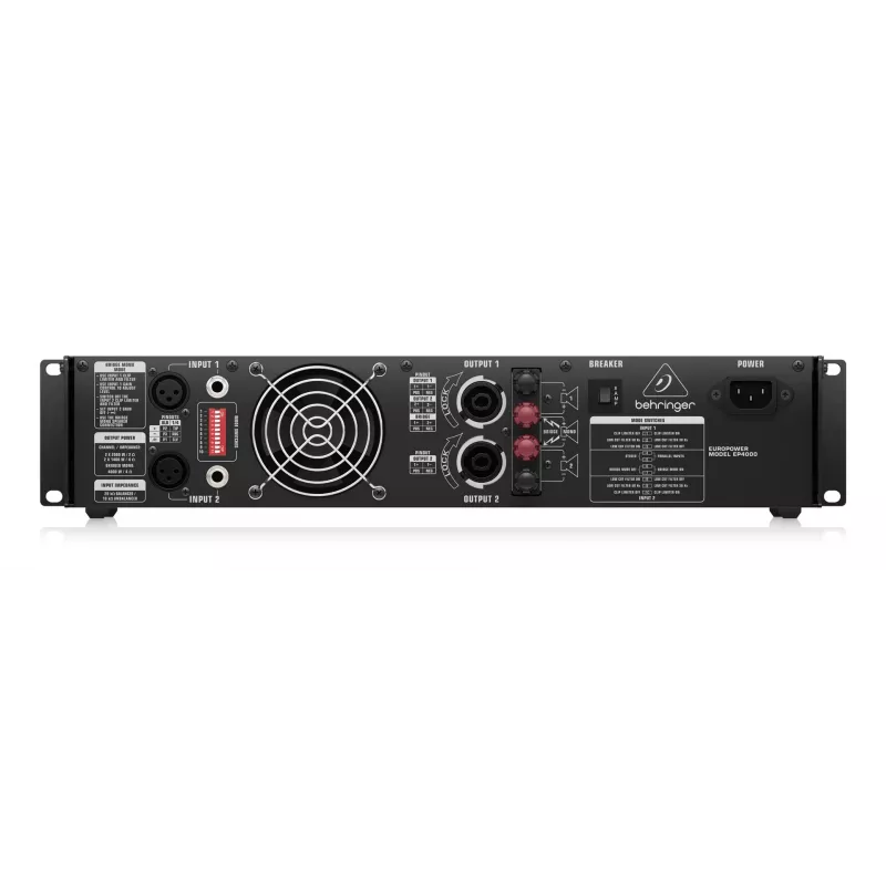 Behringer EP4000 stereo výkonový zosilňovač