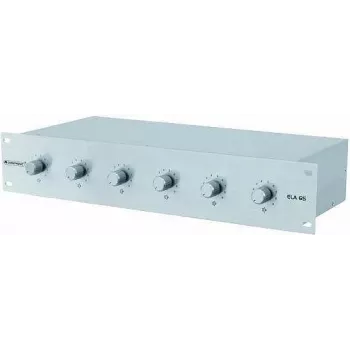 Omnitronic ELA 6S regulátor hlasitosti zóny, 5 W, strieborný (80711342)