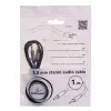 Gembird CCAP-444-1M audio kábel 3,5mm čierny (CCAP-444-1M)