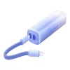 Prenosná powerbank Vention FHWL0 5000 mAh, modrá, 1x USB Type-C, LED indikátory