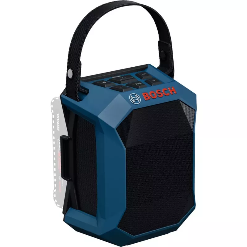 Prenosné staveniskové rádio Bosch GPB 18V-1 solo C (06014A7000) — 18V na batérie