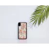 Puzdro na telefón iKins pre iPhone XR — diamantový vzor, čierna