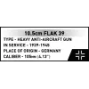 Stavebnica Cobi Blocks 10,5 cm Flak 39 — 339 dielov