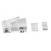 Microconnect KON511-50 káblový konektor transparentný