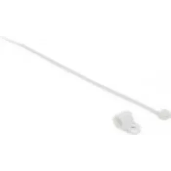 Skrutkovacia káblová spona DeLOCK 18867 nylon biela 24 mm 10 ks