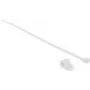Skrutkovacia káblová spona DeLOCK 18867 nylon biela 24 mm 10 ks