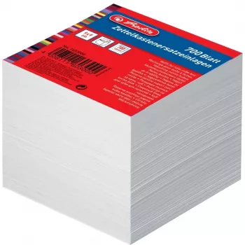 Samolepiaci poznámkový blok štvorcový Herlitz 1603000 biely 700 listov samolepiaci