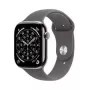 Smartwatch Apple Watch Series 11 GPS + Cellular 42mm puzdro Natural Titan s remienkom Stone Grey Sport Loop