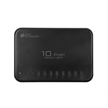 Alcasa PCA-D007S Nabíjačka pre mobilné zariadenia Tablet čierna AC rýchle nabíjanie interiér