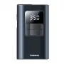 Baseus PrimeTrip VA1 prenosný kompresor na pneumatiky, 75 W, 2v1 s baterkou a powerbankou 6000 mAh, čierny