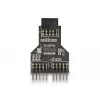 DeLOCK 60045 káblový adaptér 9-pin USB 2.0 2 x 9-pin header čierny