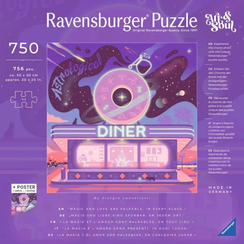 Puzzle Art & Soul – Astrological Diner 750 dielikov