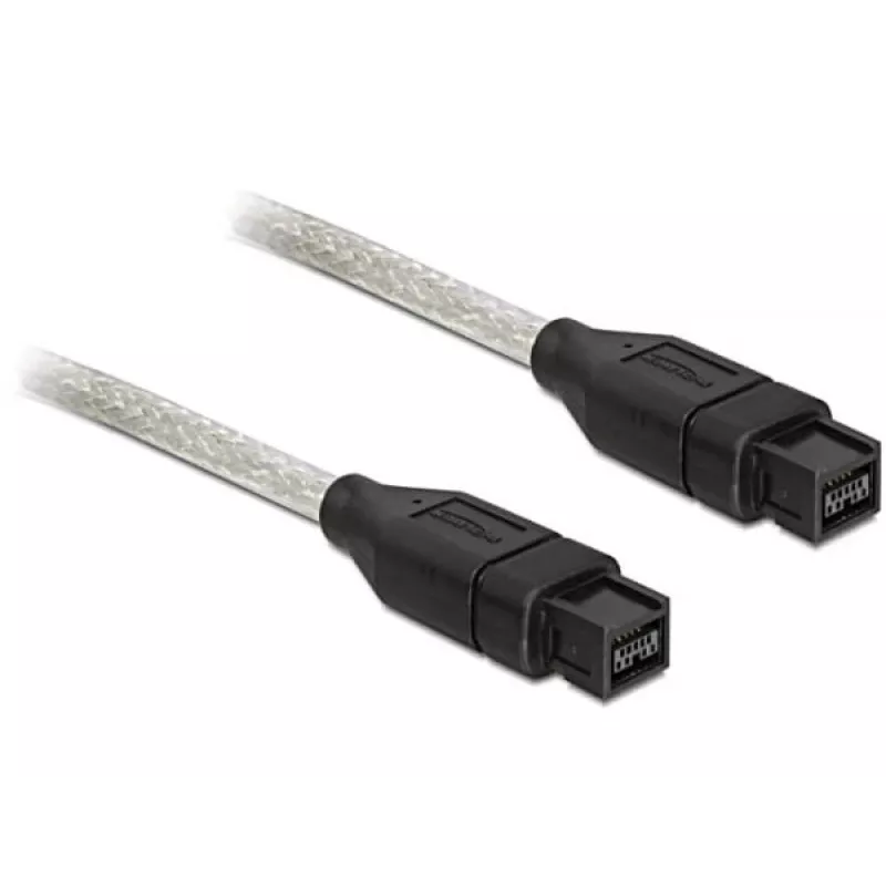 FireWire kábel DeLOCK FireWire B/B 1,0 m sivý