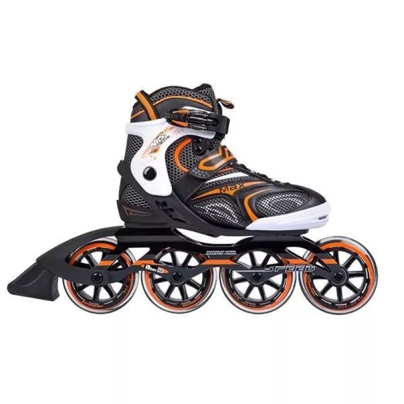 Inline korčule Nils Extreme NA1060S čierna-oranžová VEĽ. 41