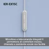 Sony IER-EX15C headset káblový in-ear hovory/hudba USB Type-C modrý