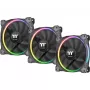 Thermaltake Riing 14 RGB TT Premium Edition CL-F051-PL14SW-A ventilátory pre radiátor / skriňu, 140 mm, 500–1400 ot./min (3 ks)